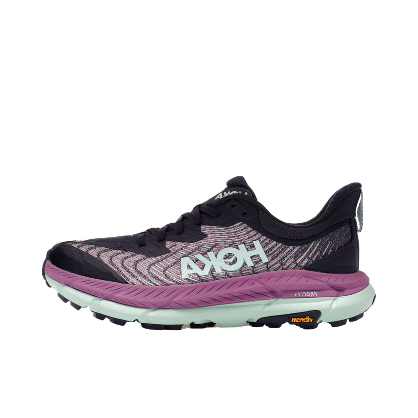 Кецове и обувки Hoka One One Mafate Speed 4 Night Sky Orchid (Women's) Бургунди | 1131056-NSOF