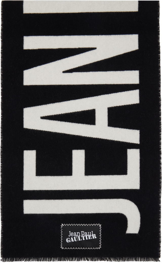 Gaultier 'The Jean Paul Gaultier' Logo Scarf