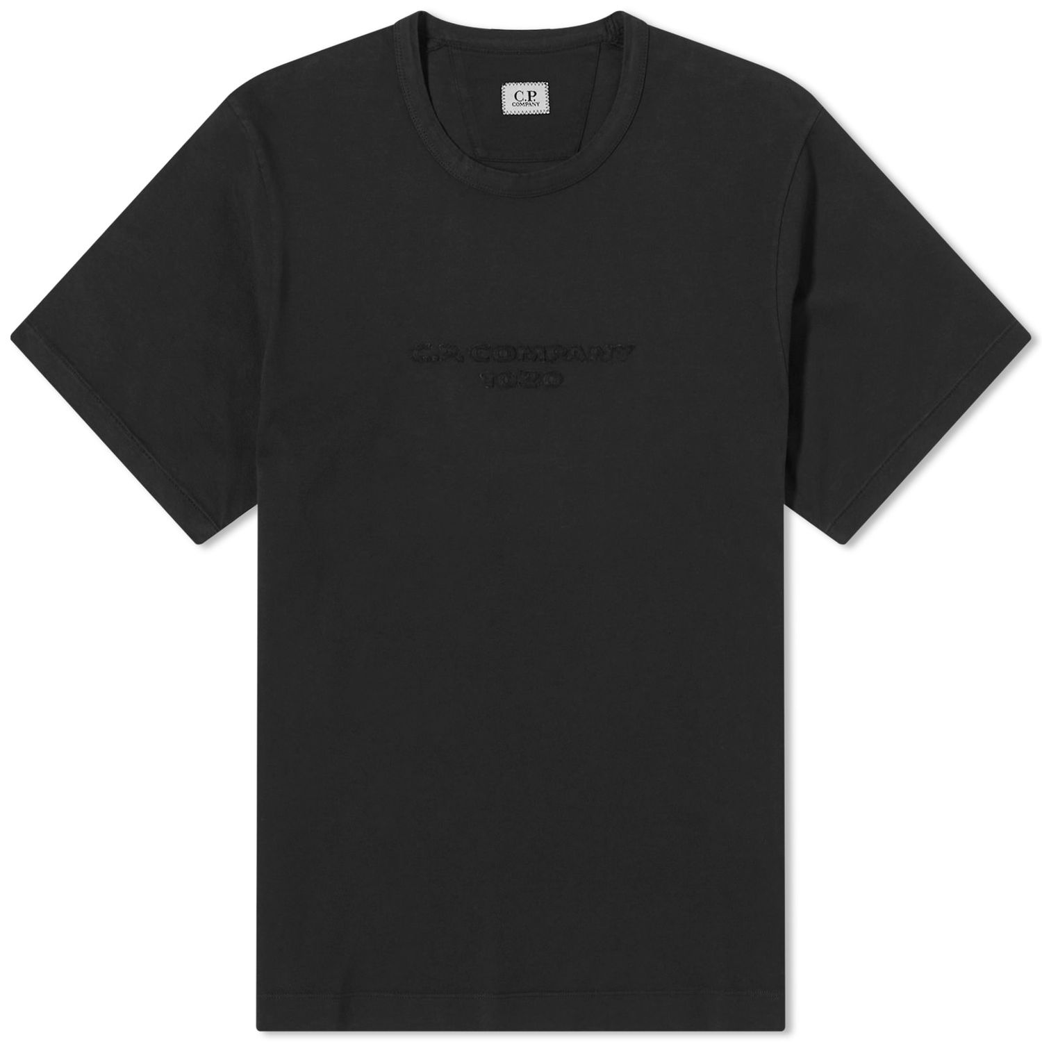 Тениска C.P. Company Logo T-Shirt Черно | 16CMTS224A-006057O-999, 0