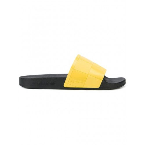 Кецове и обувки adidas Originals Adilette Checkerboard Raf Simons Черно | B22529, 0