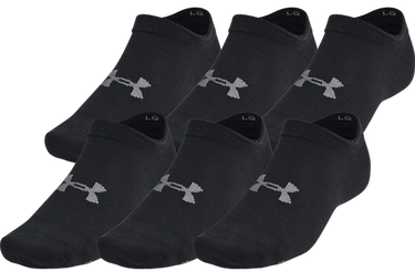Чорапи Under Armour Essential 6-Pack No-Show Socks Черно | 1382611-001, 0