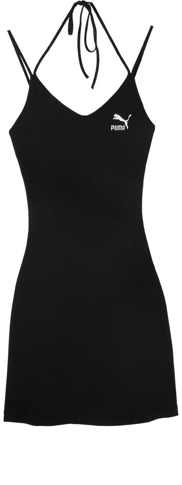 Pокля Puma Ribbed Halter Neck Logo Dress Черно | 630530-01, 0