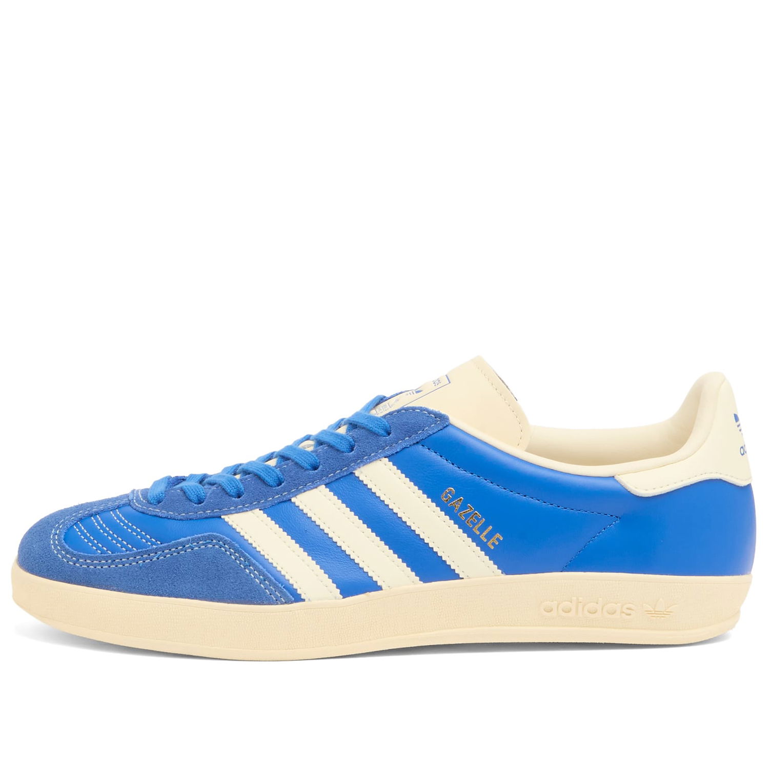 Кецове и обувки adidas Originals Gazelle Indoor UK 3.5 Синьо | JQ8383, 0