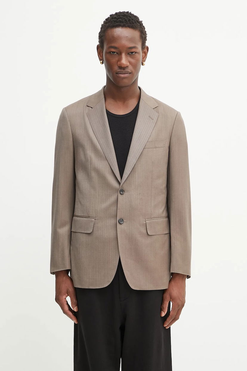Яке WACKO MARIA Wacko Maria Single Breasted Jacket Type-3 Бежово | 25SS.WMO.SU03