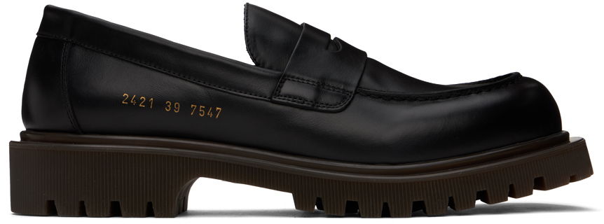 Облекло Common Projects Common Projects Chunk Sole Loafers Черно | ARTICLE 2421, 0