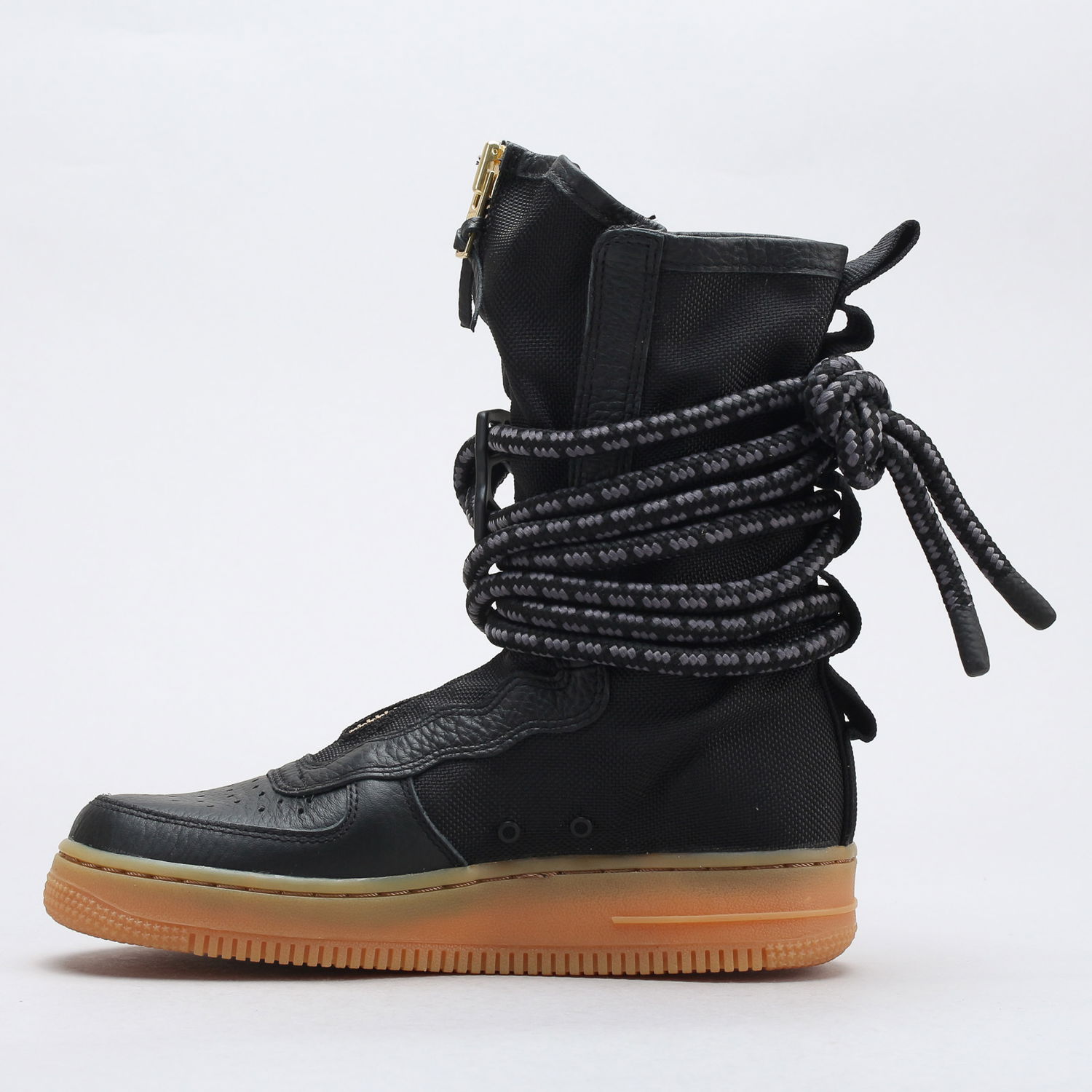 Кецове и обувки Nike SF Air Force 1 High ''Black Gum'' W Черно | AA3965-001, 0