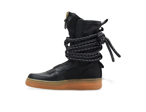 Кецове и обувки Nike SF Air Force 1 High ''Black Gum'' W Черно | AA3965-001