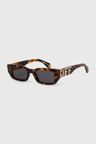 Слънчеви очила Off-White Off-White Logo Sunglasses Кафяво | OERI124.496007, 0