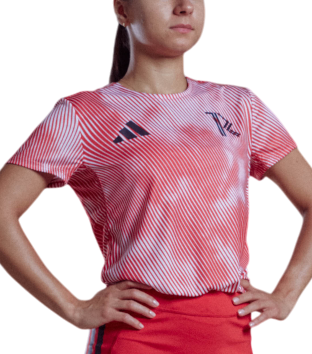 Тениска adidas Originals Adizero TRC x Top4Running T-Shirt Червено | iy7867-trc, 0