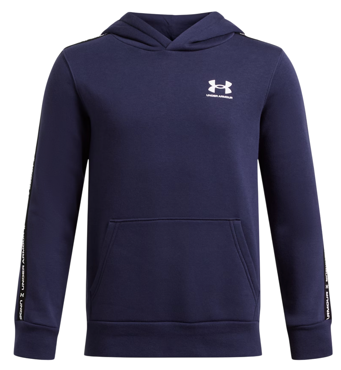 Суитчър Under Armour Under Armour B Icon Fleece Taping Hoodie Тъмно синьо | 1390293-410, 0