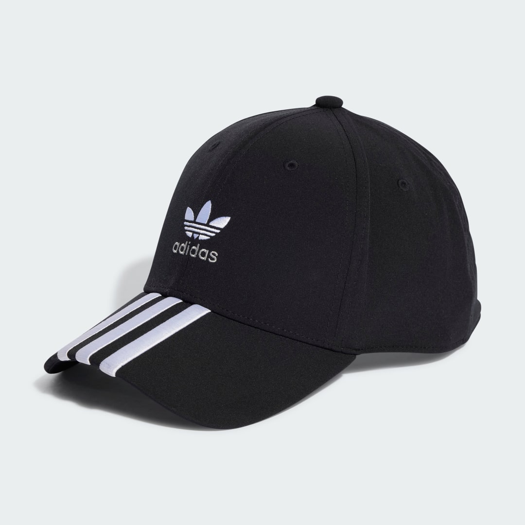Шапка с козирка adidas Originals Adicolor Classic Trefoil Stonewashed Baseball Cap Черно | II0743, 1