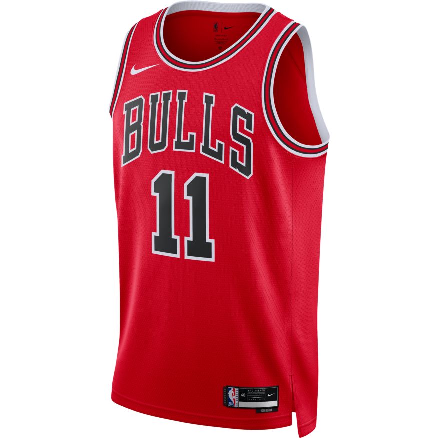 Фланелка Nike Dri-FIT NBA DeRozan Demar Chicago Bulls Icon Edition 2022/23 Swingman Jersey Червено | DN2000-658, 0