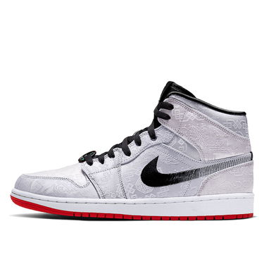 Кецове и обувки Jordan CLOT x Air Jordan 1 Mid "Fearless" Сиво | CU2804-100, 1