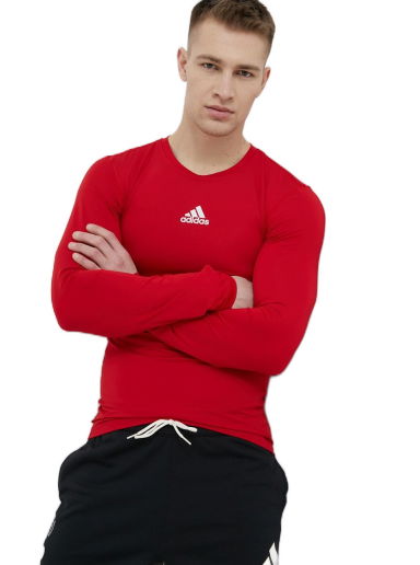 Тениска adidas Originals T-shirt Techfit Червено | gu7336