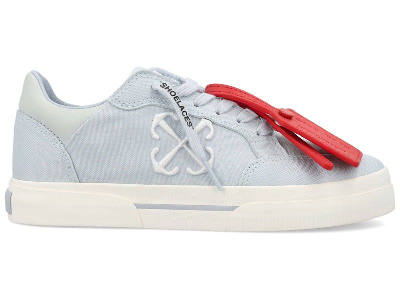 Кецове и обувки Off-White New Low Vulcanized Light Blue W Синьо | OWIA288S24FAB0014001, 0