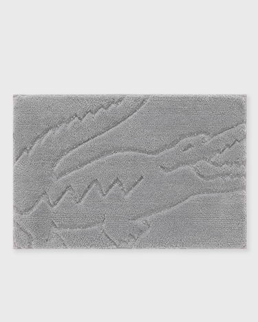 Домашен декор Lacoste Textured Bath Mat Сиво | 1044345, 2