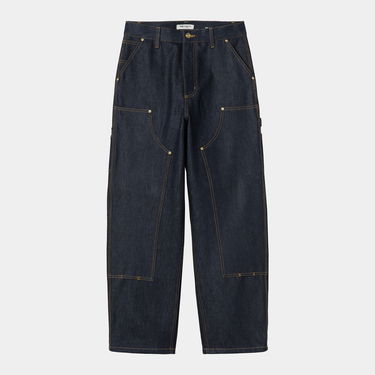Дънки Carhartt WIP Brandon Rigid Denim Double Knee Pant Тъмно синьо | I036323_6, 1