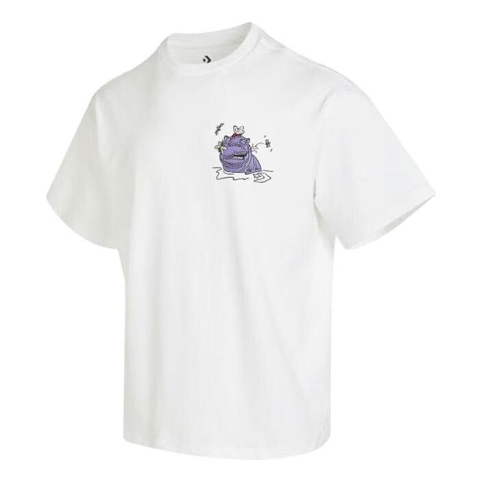 Тениска Converse Swamp Pals Graphic T-Shirt Бяло | 10025440-A02, 0