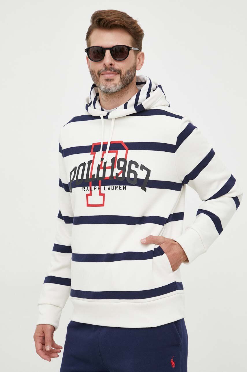 Суитчър Polo by Ralph Lauren Stripe Hoodie Многоцветен | 710909577, 0
