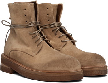 Облекло Marsèll Marsèll Parrucca Suede Combat Boots Кафяво | MM2961 P024310, 3