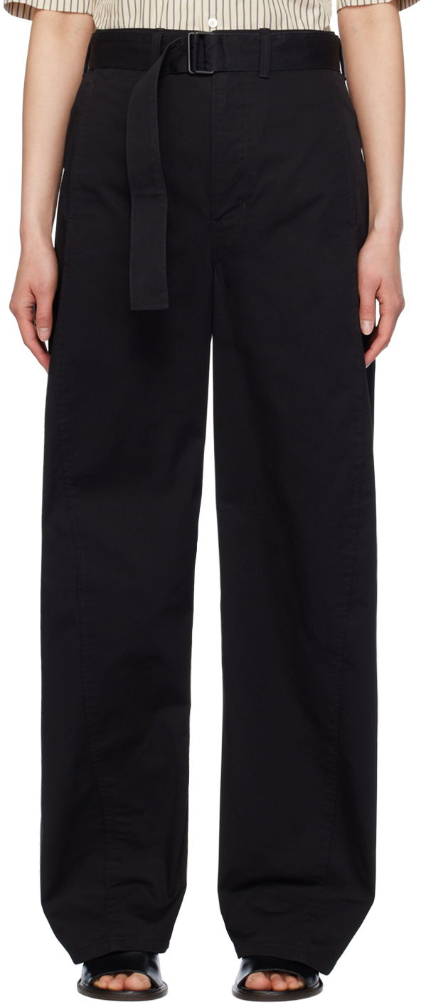 Карго панталони LEMAIRE Twisted Wide Leg Trousers Черно | PA1004 LF1255, 0