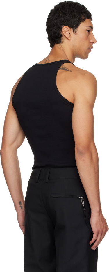 Потник Courrèges Courrèges Buckle 90's Rib Tank Top Черно | 325JDE139JS0194, 2