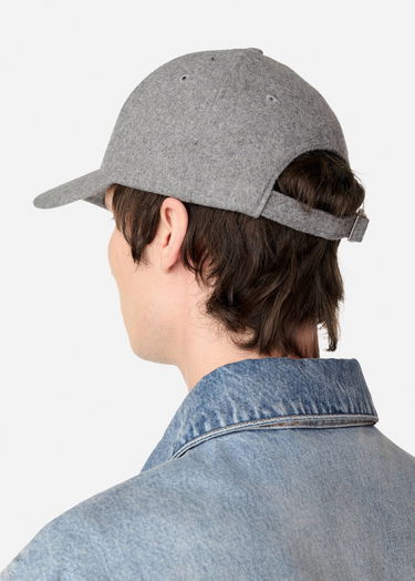 Шапка с козирка AXEL ARIGATO Wool Baseball Cap Сиво | X3076003, 2