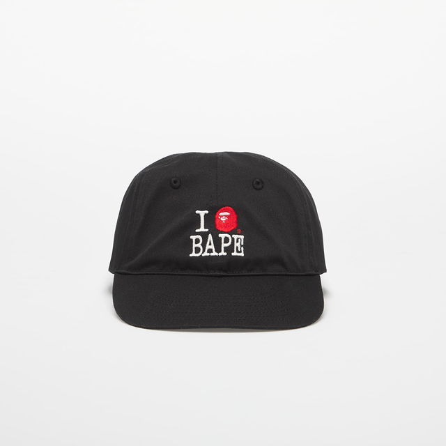 A BATHING APE Logo Cotton Twill Cap