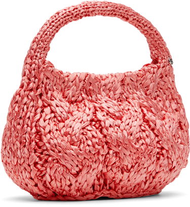 Дамска чанта JW Anderson JW Anderson Small Cable Knit Bag Черно | HB0726-FA0445, 4