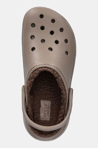 Кецове и обувки Crocs Platform Lined Clogs Бежово | 207938-195, 4