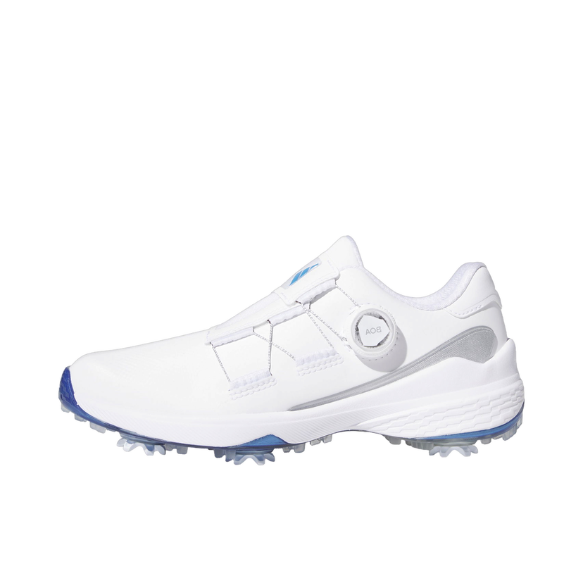 Кецове и обувки adidas Performance ZG23 BOA Golf Cloud White Blue Fusion Met. Silver Metallic Бяло | GZ2171
