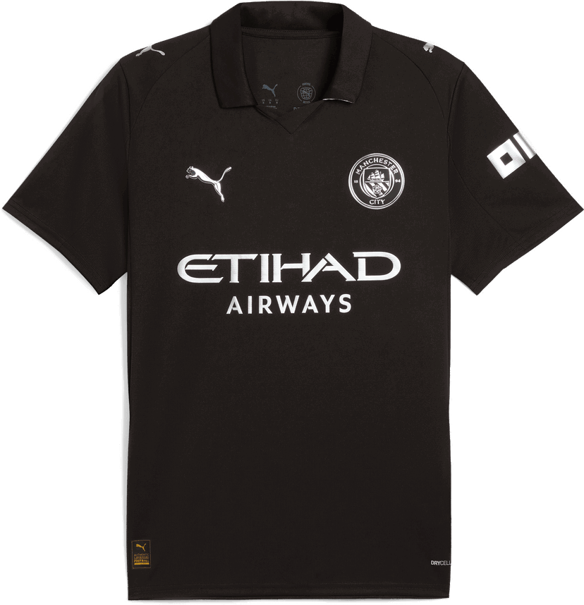 Фланелка Puma Manchester City Away Replica Jersey 2025/26 Черно | 780350-02