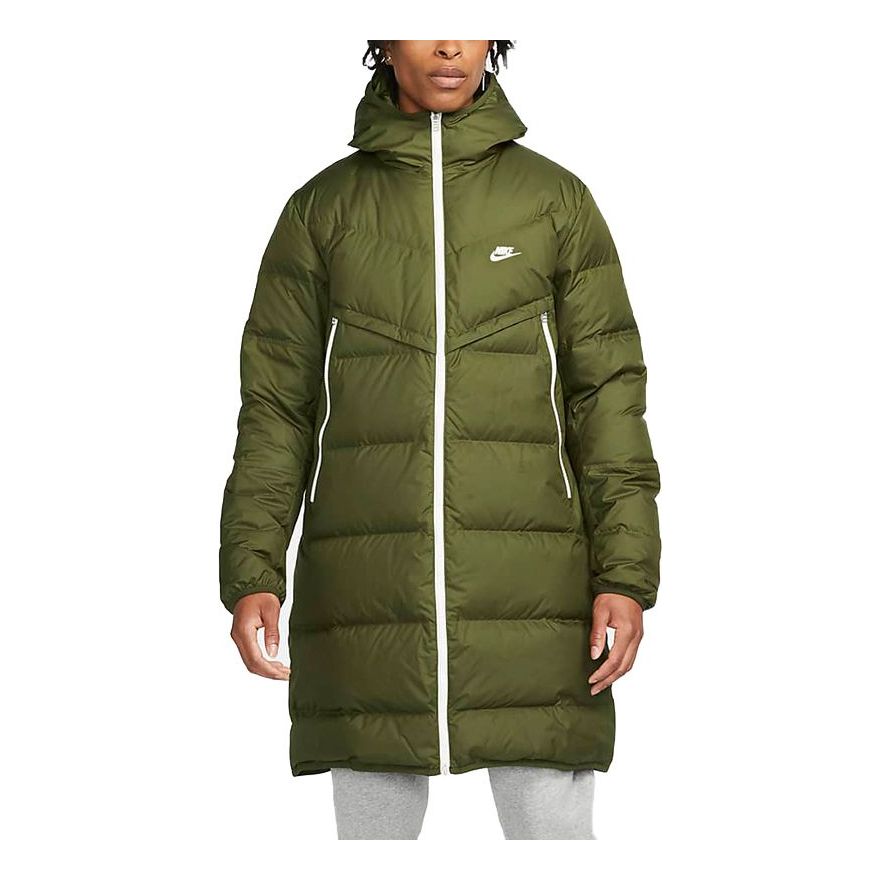 Парка Nike Sports Hooded Down Coat Зелено | DD6789-326, 0