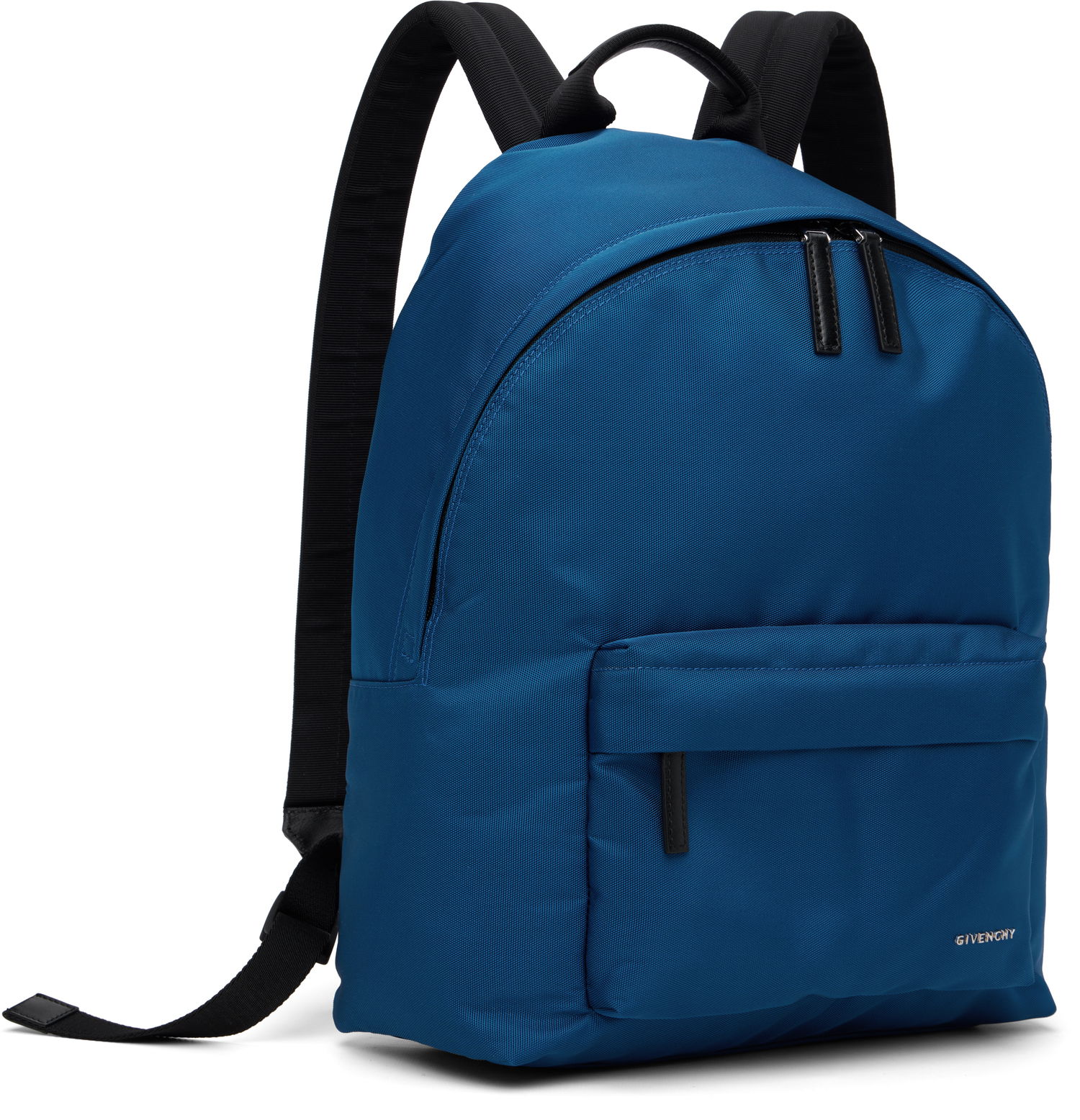 Раница Givenchy Logo Bonded Backpack Синьо | BK50F3K17S422, 1