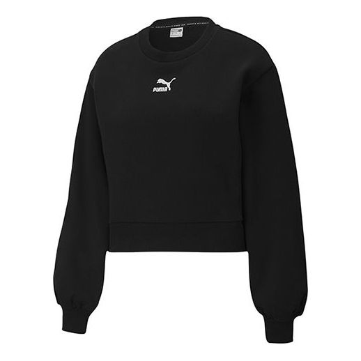 Пуловер Puma Classics Balloon Fleece Sweatshirt Черно | 530277-01