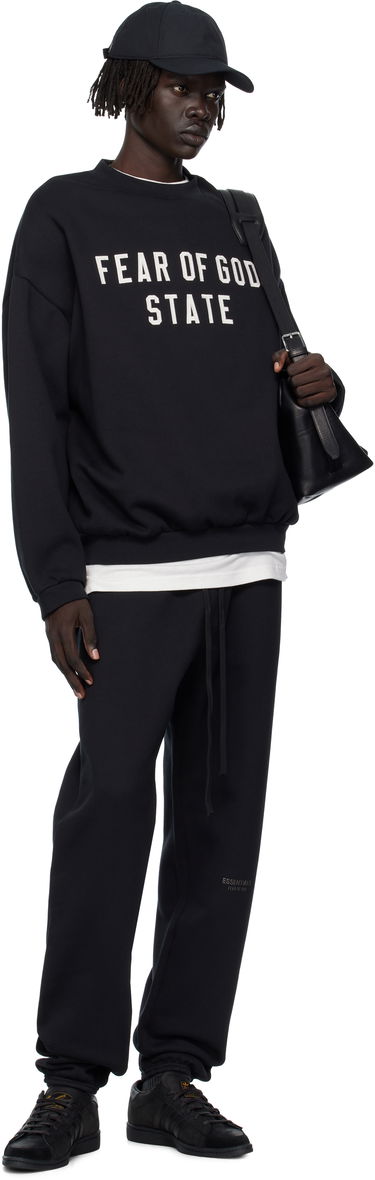 Спортни панталони Fear of God Fear of God ESSENTIALS Vintage Fleece Sweatpants Черно | 130SP258040F, 3