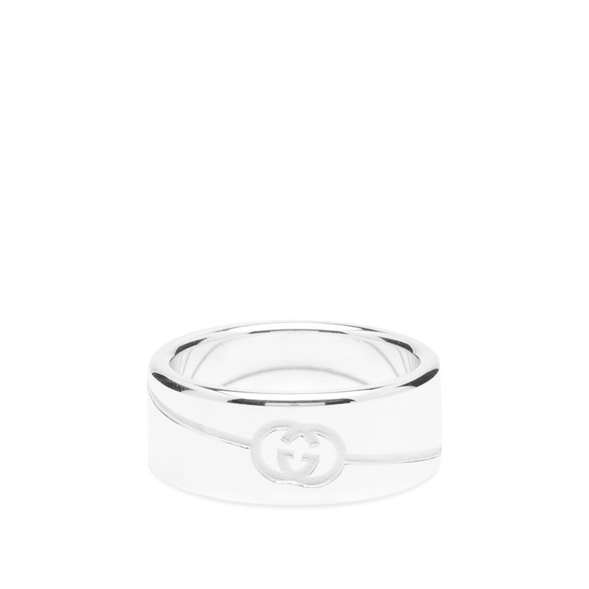 Пръстен Gucci Tag Ring 9mm "Silver" Металик | YBC774053001