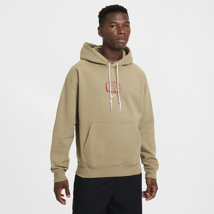 Суитчър Nike Solo Swoosh Hoodie Кафяво | HQ4181-276