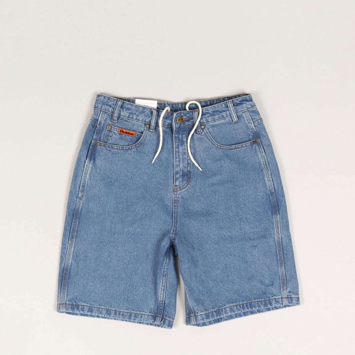 Къси панталони Butter Goods Butter Goods Baggy Denim Shorts Синьо | butter-goods-baggy-denim-shorts-washed-indigo, 1