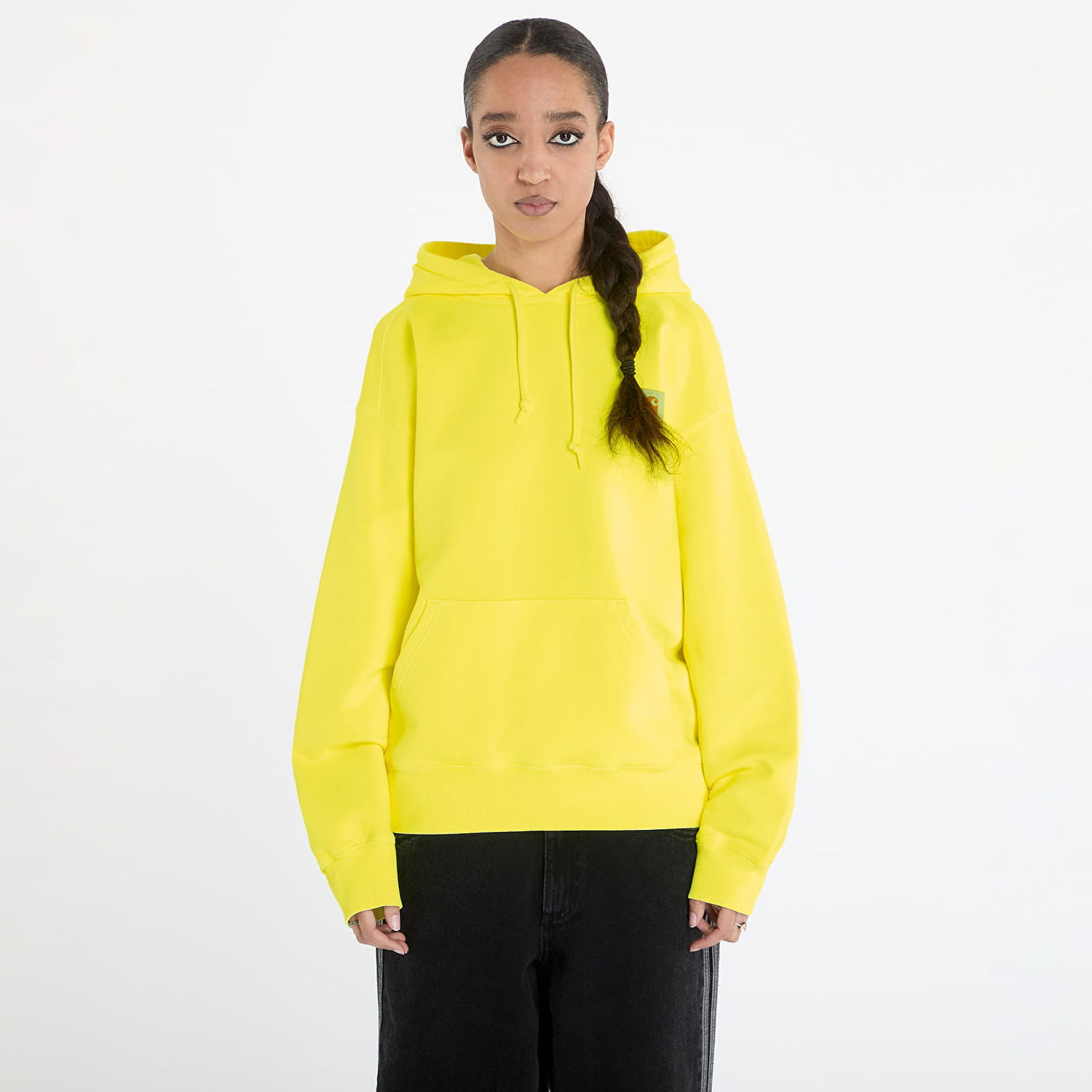 Суитчър Carhartt WIP Hooded Industry Sweatshirt Garment Dyed Жълто | I034417.2M3GD, 1