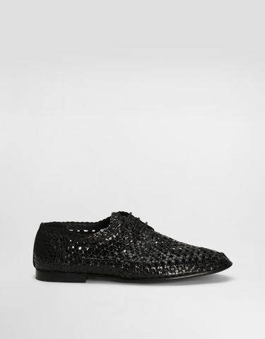 Аксесоари Dolce & Gabbana Dolce & Gabbana Polished Goatskin Derby Shoes Черно | A10863A6M7180999, 0