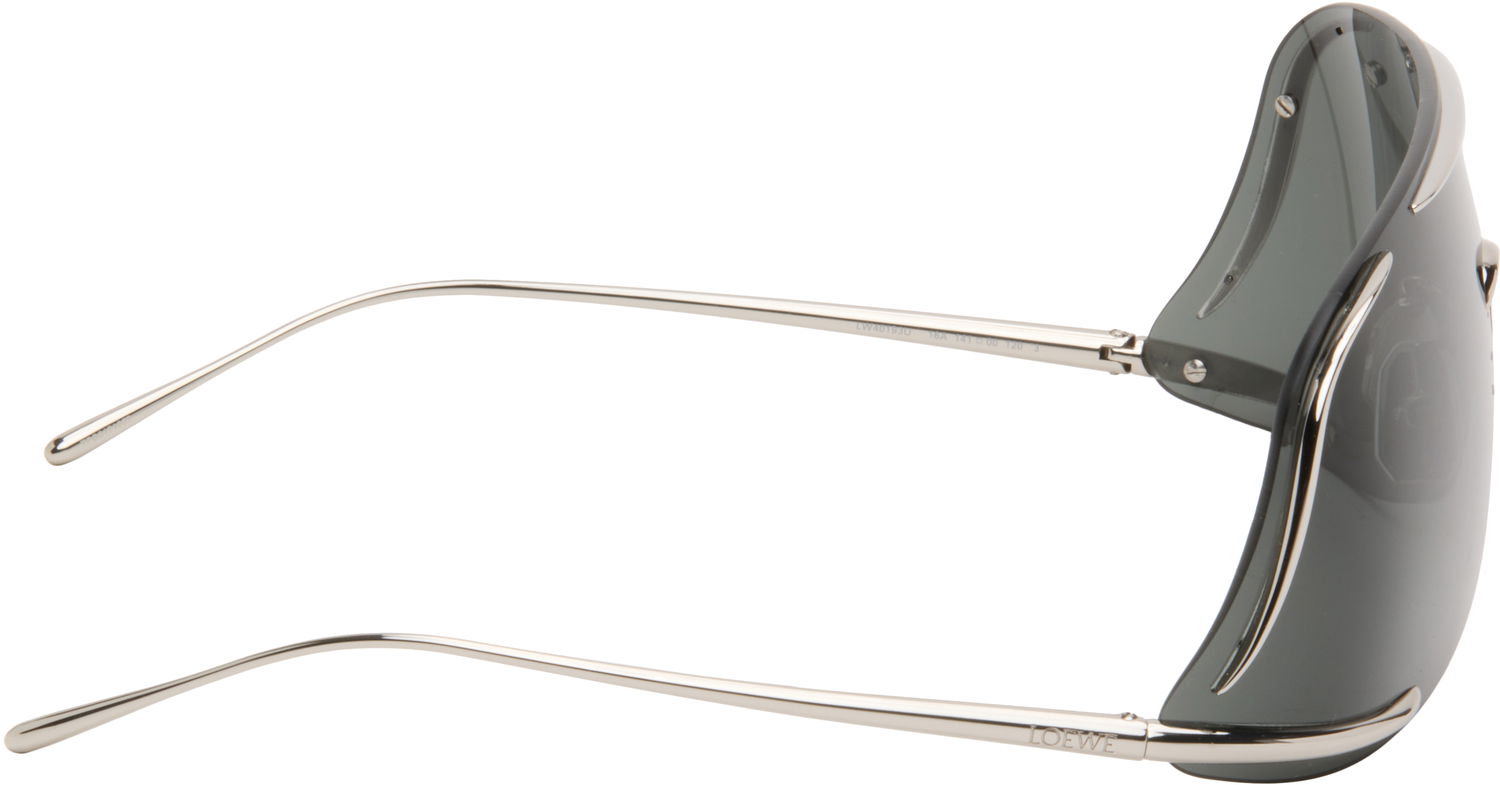 Слънчеви очила Loewe Shield Mask Sunglasses Сиво | LW40193U@0016A 840126866223, 1