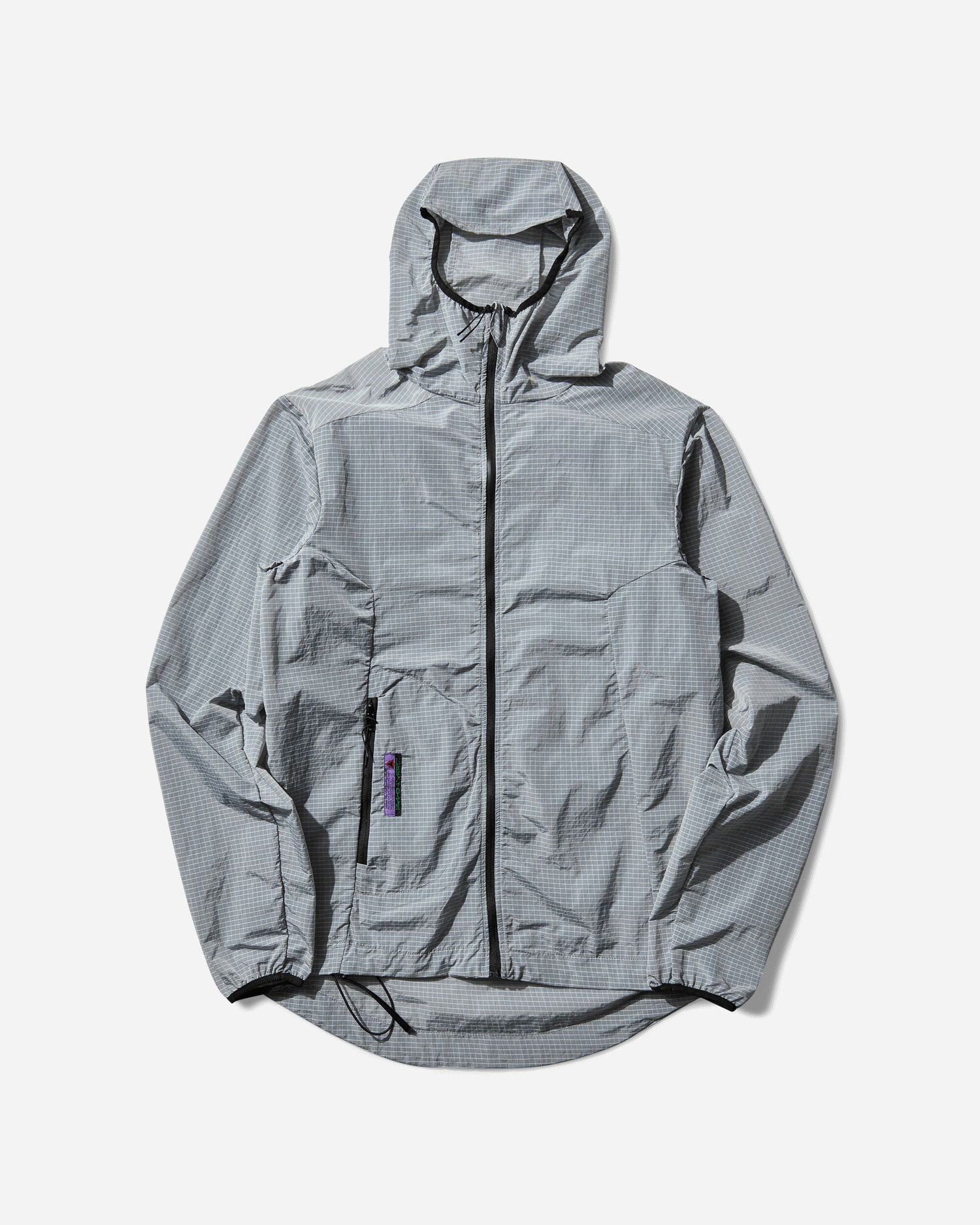 Ветровка Rayon Vert Mirage Grid Hooded Jacket Сиво | S5RVJK01 GREY, 1