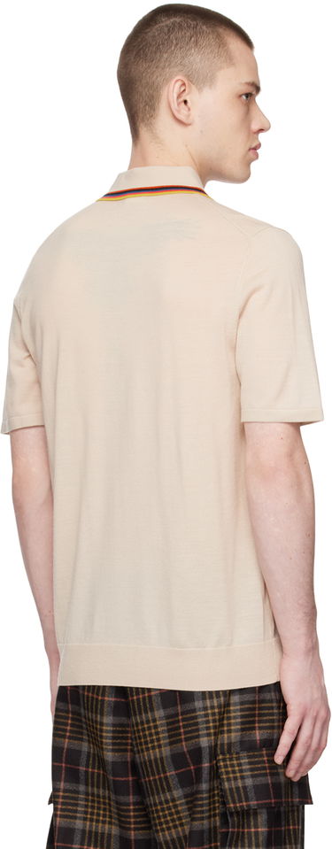 Поло тениска Paul Smith Paul Smith Knit Polo Бежово | M1R-066U-K01945-60, 2