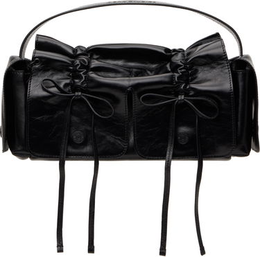 Дамска чанта Acne Studios Acne Studios Multipocket Leather Shoulder Bag Черно | A10432-, 0
