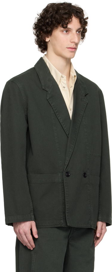 Яке LEMAIRE Lemaire Workwear Denim Blazer Зелено | JA1062 LD1040, 1