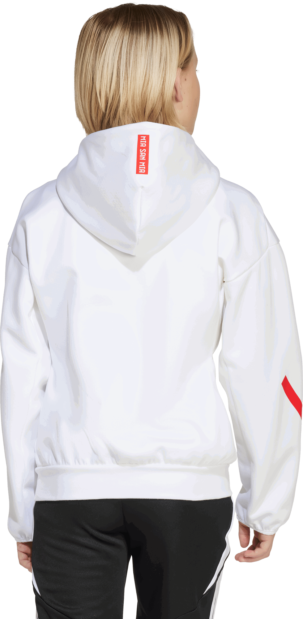 Суитчър adidas Originals FC Bayern Munich Z.N.E. Anthem Full-Zip Hoodie Бяло | jm9437, 1