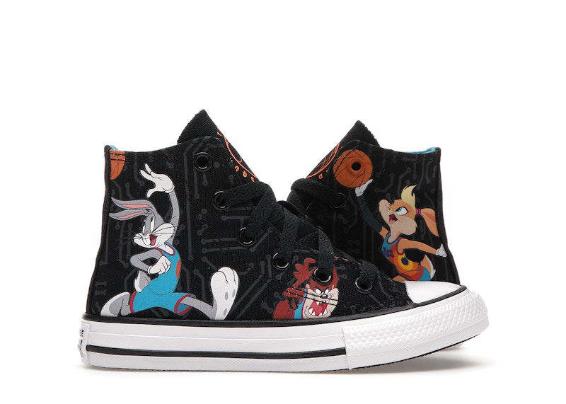 Кецове и обувки Converse Chuck Taylor All Star Hi Space Jam Черно | 372486F/372486C, 0