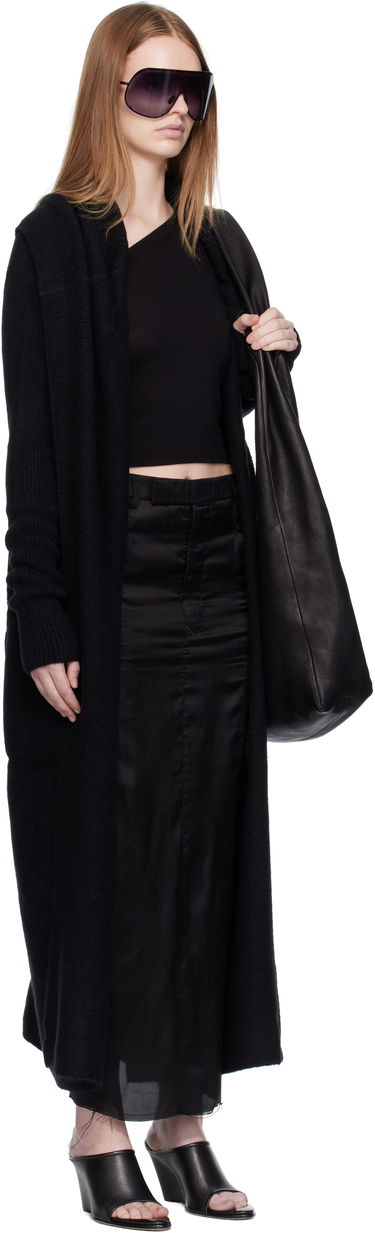 Пуловер Rick Owens Rick Owens Concordians Long Cardigan Черно | RP02E4667 KWP, 1