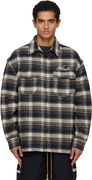 'Rhude' Script Flannel Shirt